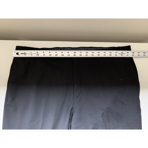 Lauren Ralph Lauren High Performance Wool Dress Pants Mens 38x30 Black Stretch - Picture 8 of 9